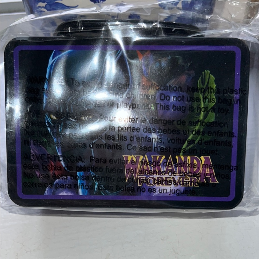 Purple and Black Mini Storage Box